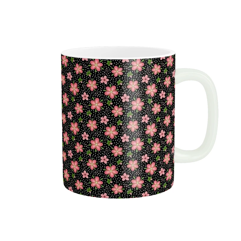 ماگ پاد آفرین طرح گل کد 4179