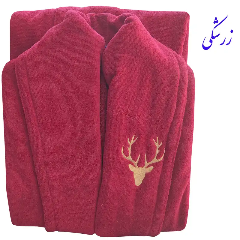 حوله پالتویی نساجی هنر یزد مدل Fawn سایز 135