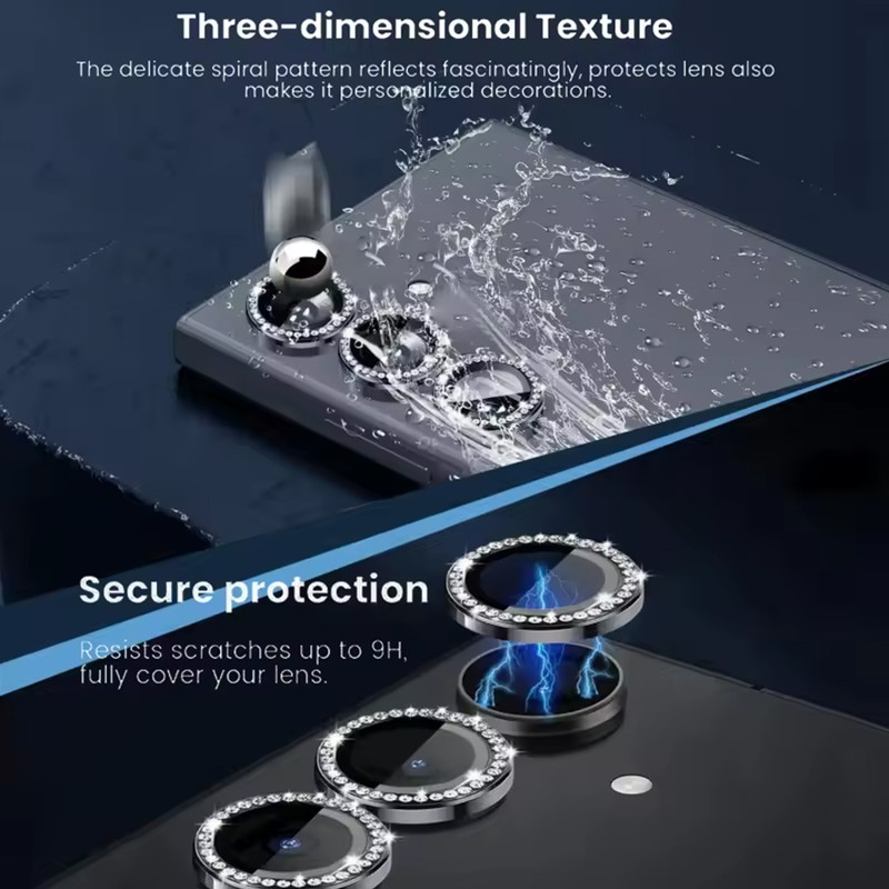محافظ لنز دوربین والکری مدل Diamond Lens مناسب برای گوشی موبایل سامسونگ Galaxy A25 5G