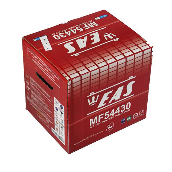 باتری اتمی خودرو ایاس مدل 50 آمپر 54430 (50L1)