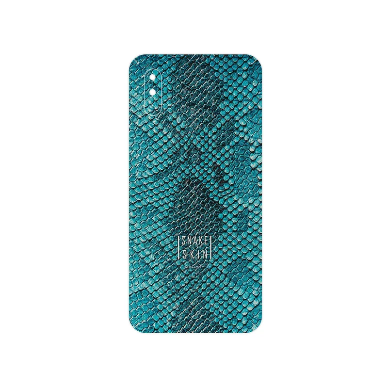 برچسب پوششی ماهوت مدل Blue Snake Skin مناسب برای گوشی موبایل شیائومی Redmi 9i Sport
