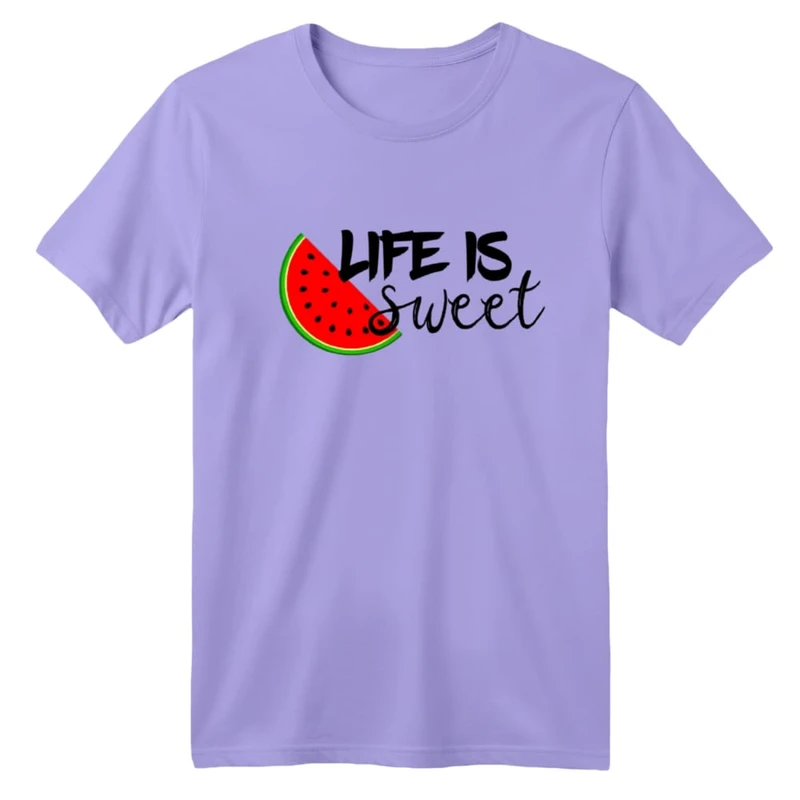 تی شرت آستین کوتاه بچگانه مدل هندوانه یلدایی کد 59