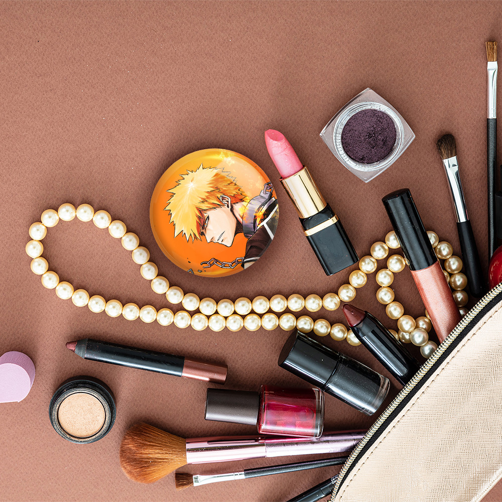 آینه جیبی خندالو مدل رنسوکه انیمه بلو لاک Blue Lock کد 24423