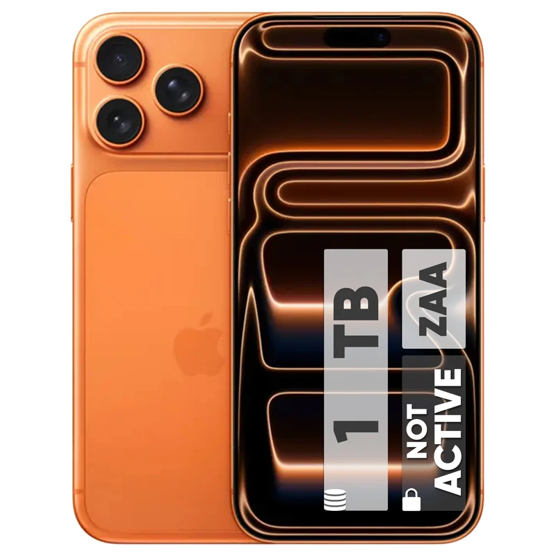 گوشی موبایل اپل مدل iPhone 17 Pro Max ZAA تک سیم کارت + eSim ظرفیت 1 ترابایت و رم 12 گیگابایت - نات اکتیو 
