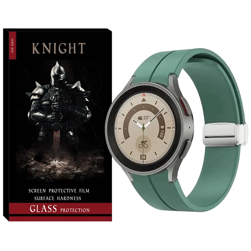 بند نایت مدل Magnetic-ORG-KT مناسب برای ساعت هوشمند سامسونگ Galaxy Watch 4 Classic 42mm / Watch 4 Classic 46mm