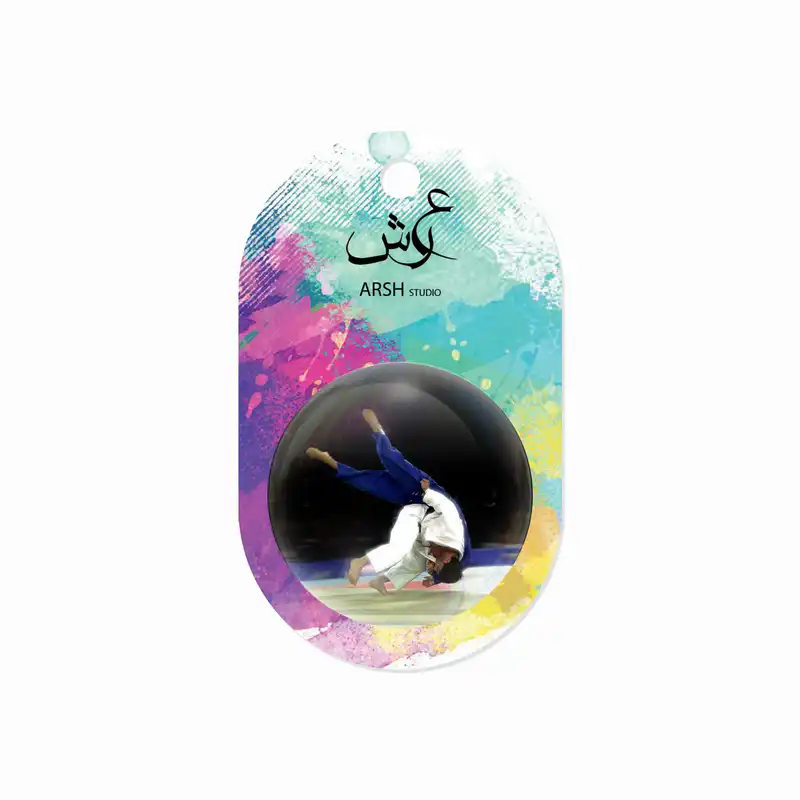 مگنت عرش طرح ورزش جودو کد Asm059