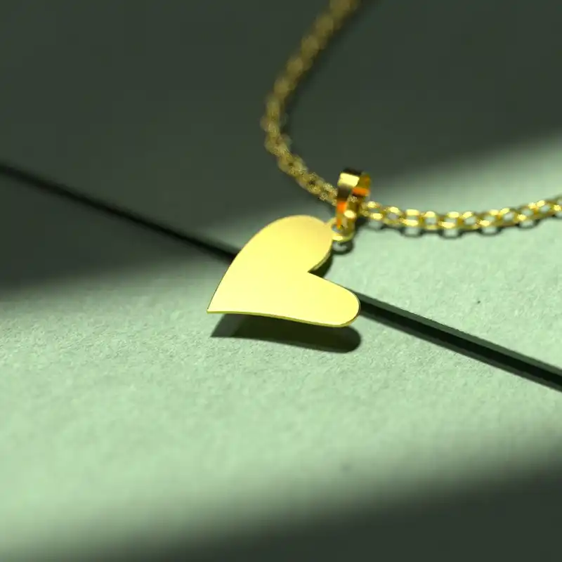 گردنبند طلا 18 عیار زنانه مدوپد کد CA10797