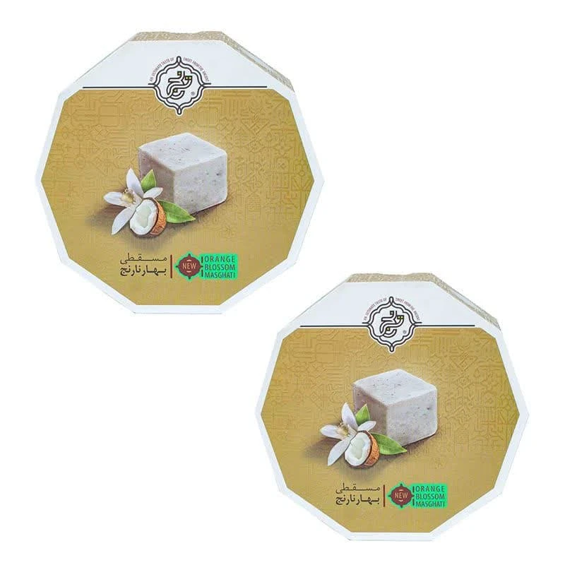 مسقطی بهارنارنج حبه ای حلوا مسقطی لاری ترنج - 225 گرم مجموعه 2 عددی