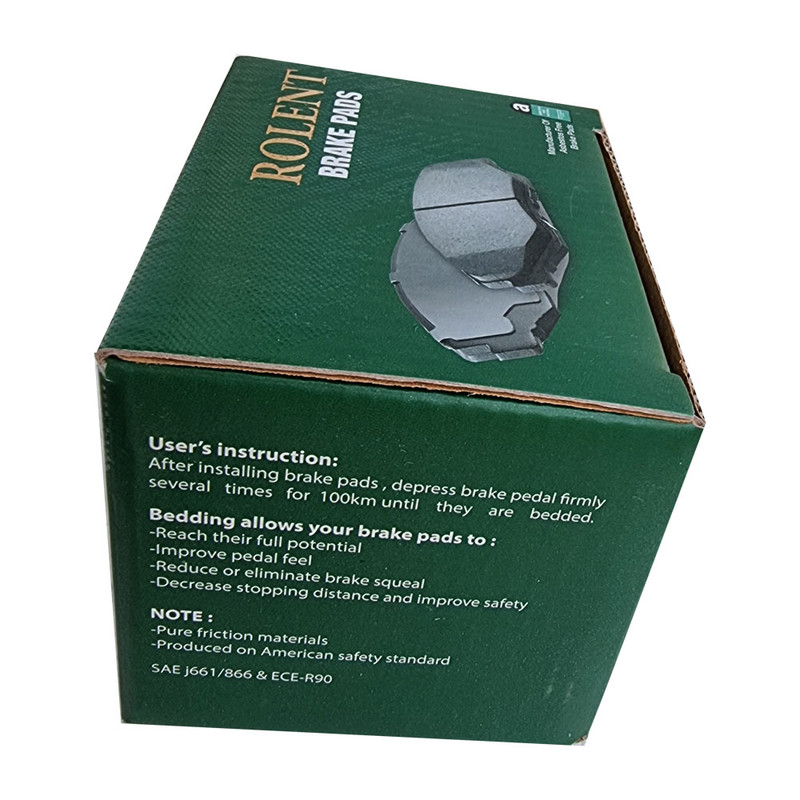 لنت ترمز جلو رولنت مدل 21388 مناسب برای نیسان زامیاد