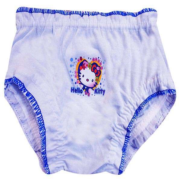 شورت دخترانه مدل Pastille کد Ab0 رنگ آبی روشن 