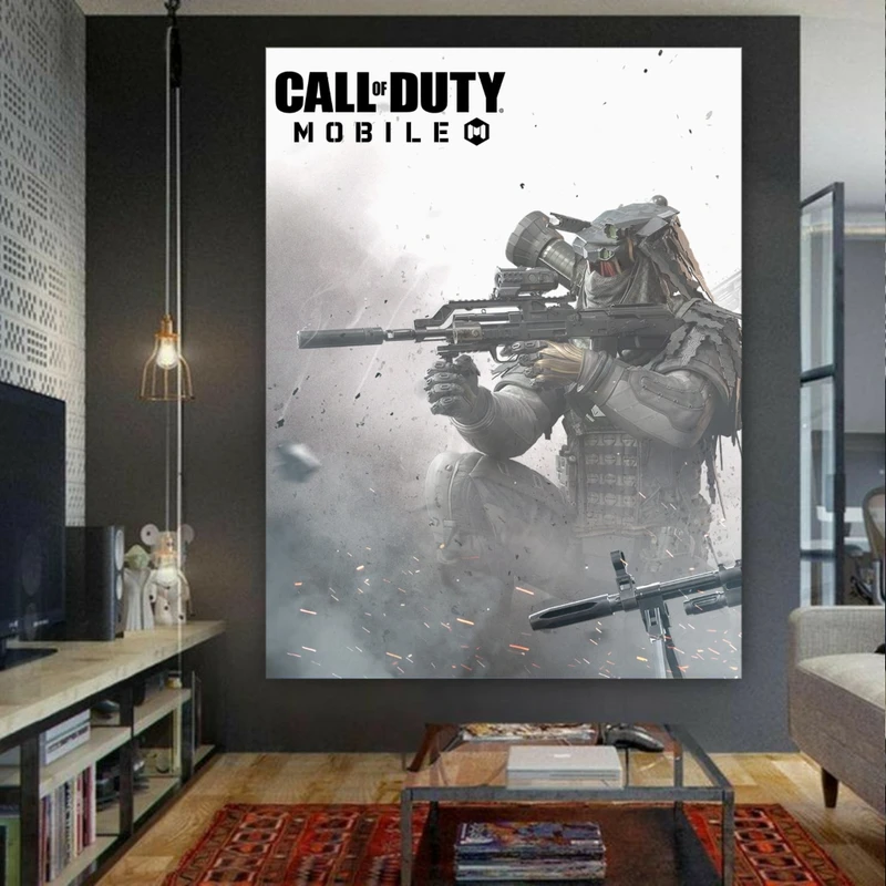 پوستر دیواری طرح گیم CALL OF DUTY مدل SDT1025