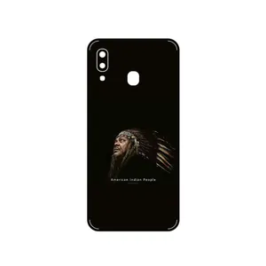MAHOOT Portrait of an Indian Man Cover Sticker for Samsung Galaxy A20