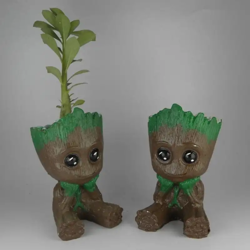 گلدان بتنی طرح بچه گروت