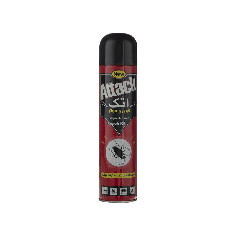 اسپری سوسک کش اتک مدل Bundle حجم 400 میلی لیتر مجموعه 2 عددی