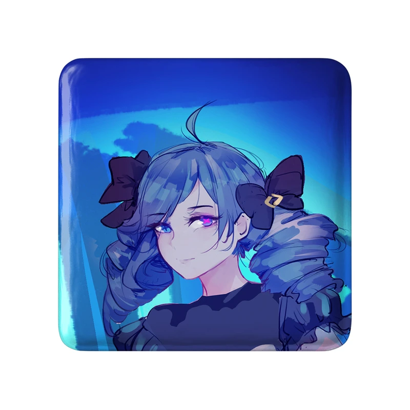 مگنت خندالو طرح بازی لیگ اف لجندز (League of Legends) مدل مربعی کد 33038