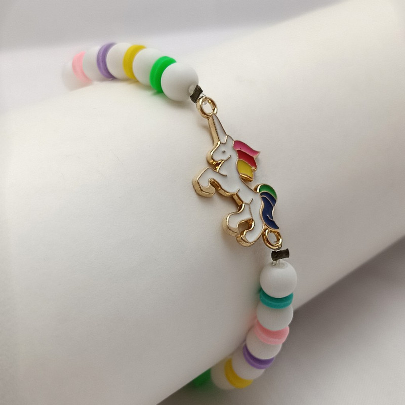 نیم ست دخترانه مدل اسب تک شاخ