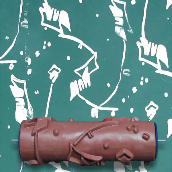 غلتک نقاشی مدل GR018 سایز 6 اینچ