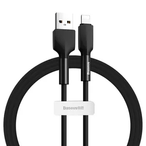 کابل تبدیل USB به لایتنینگ مدل Silica Gel Cable طول 1 متر