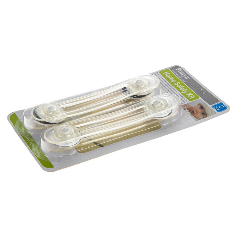 قفل درب کابینت پویا مدل Home Safety Kit شش بسته 2 عددی