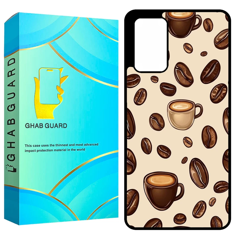 کاور قاب گارد طرح قهوه مدل GCHPA72 مناسب برای گوشی موبایل سامسونگ Galaxy A72 4G