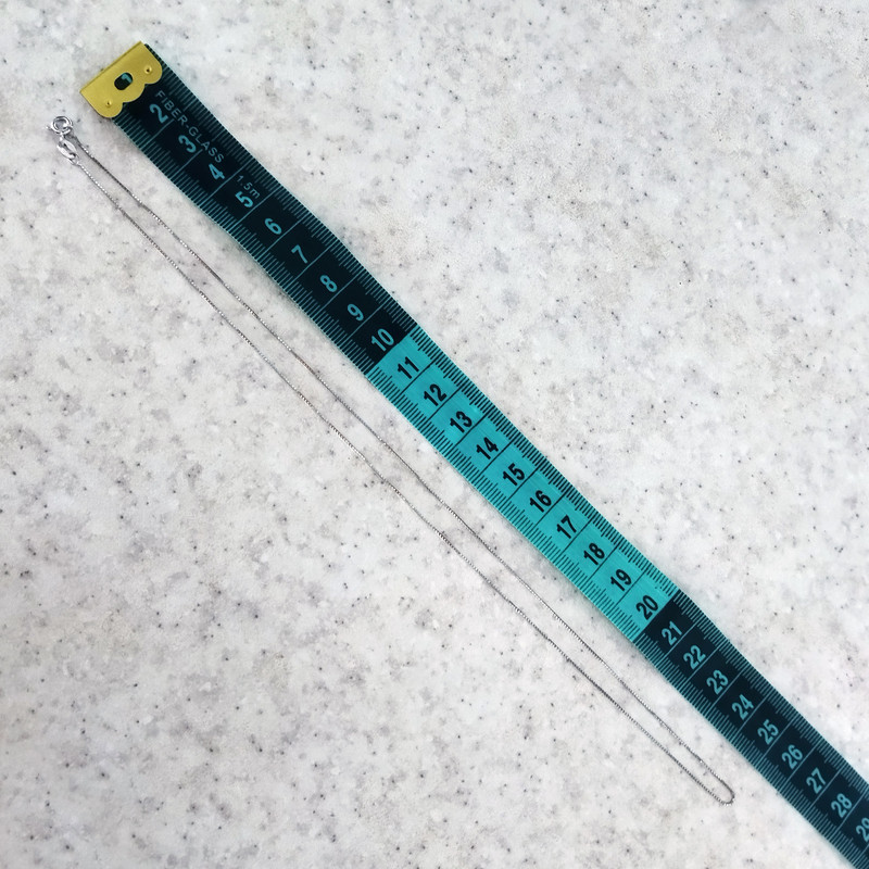 زنجیر نقره زنانه سلین کالا مدل ونیزی ابکاری رادیوم T50