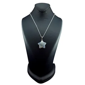 گردنبند دخترانه مدل عقیق کد Brazil 04