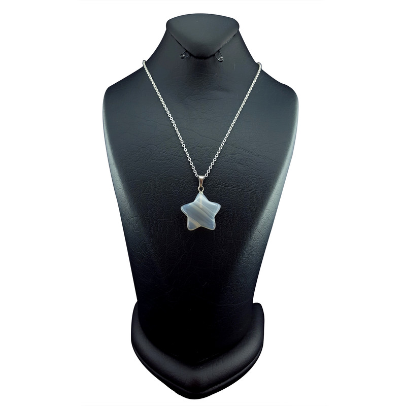 گردنبند دخترانه مدل عقیق کد Brazil 04