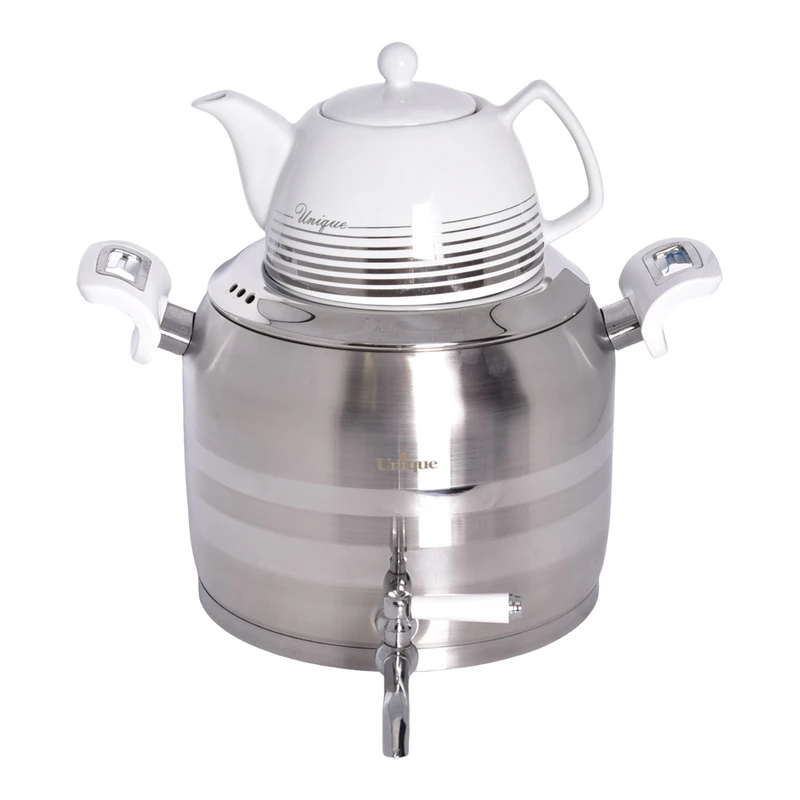  ست کتری و قوری یونیک کد 7295 گنجایش کتری 5 لیتر گنجایش قوری 1 لیتر