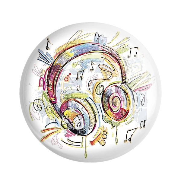 مگنت خندالو طرح هدفون کد 5573