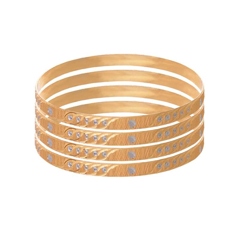 النگو دخترانه پایتخت کد AL1048_2 بسته 4 عددی