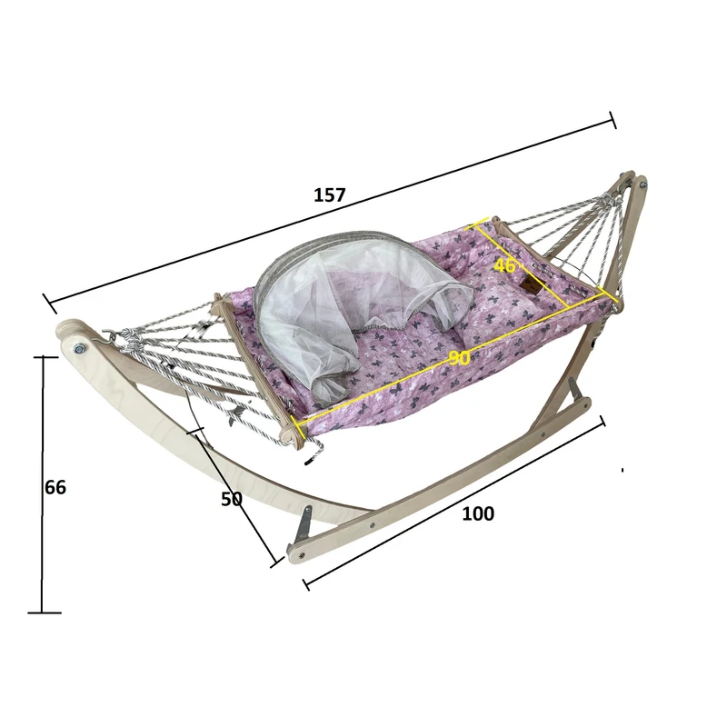 عکس شماره 5 : گهواره سنتی نوزاد مدل ha-03