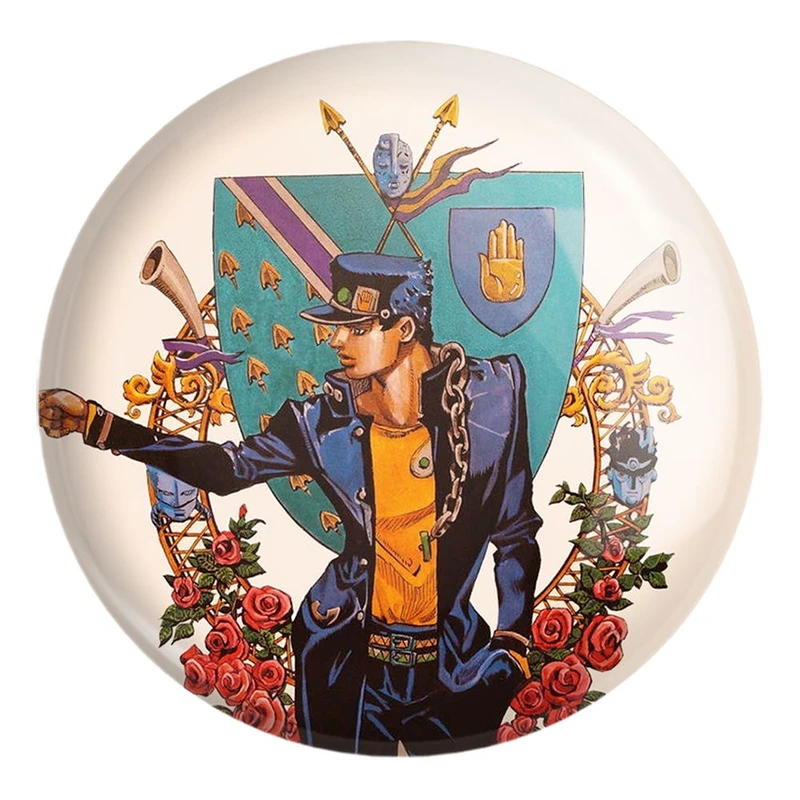 پیکسل خندالو طرح کوجو جوتارو انیمه جوجو Jojo کد 11524 مدل بزرگ