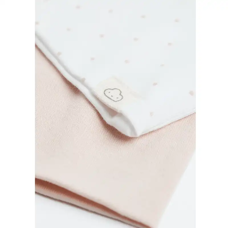 کلاه نوزادی اچ اند ام مدل 0930385-010 مجموعه دو عددی