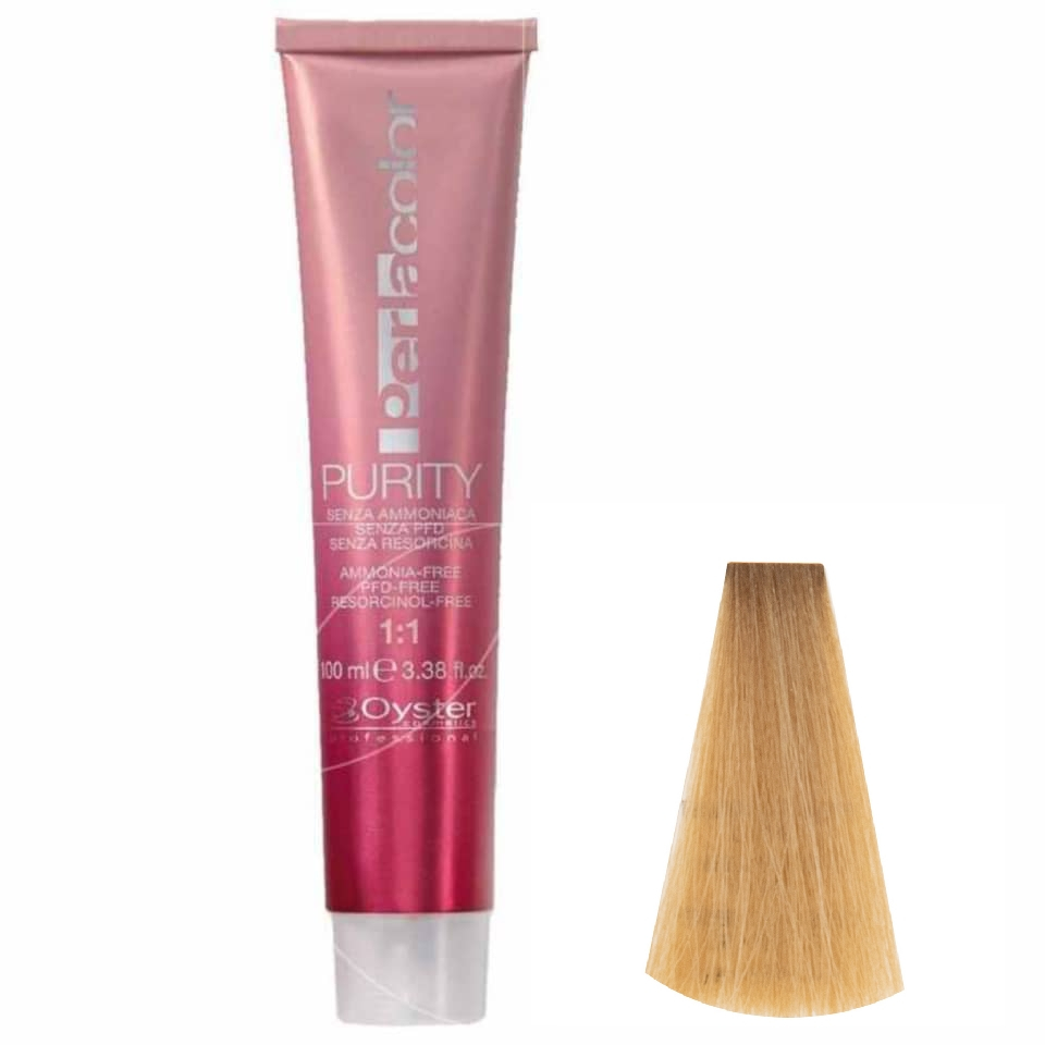 رنگ مو اویستر شماره 8.3 حجم 100 میلی لیتر رنگ بلوند طلایی روشن