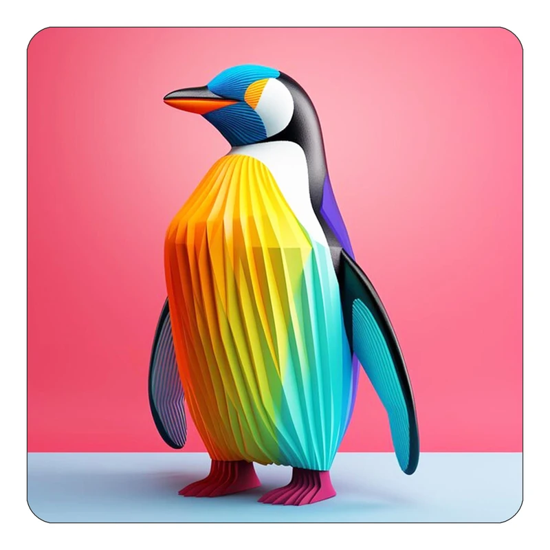 مگنت کاکتی طرح حیوانات رنگی مدل mp25262