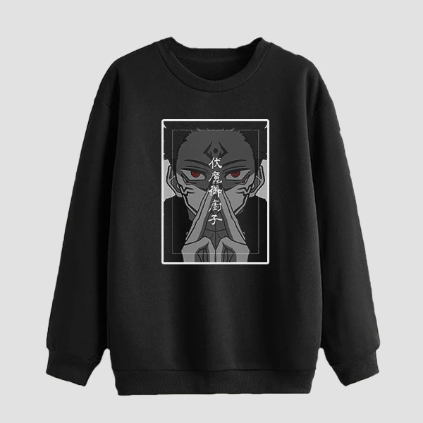 سویشرت مردانه مدل دورس انیمه ای جوجوتسو کایسن کد anm068