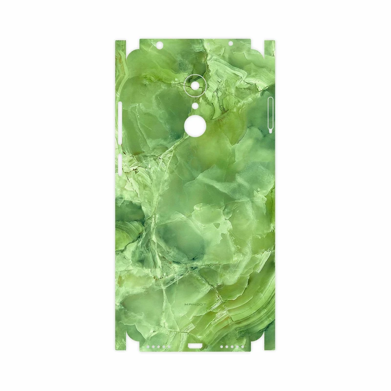 برچسب پوششی ماهوت مدل Green-Crystal-Marble-FullSkin مناسب برای گوشی موبایل شیائومی REDMI 5