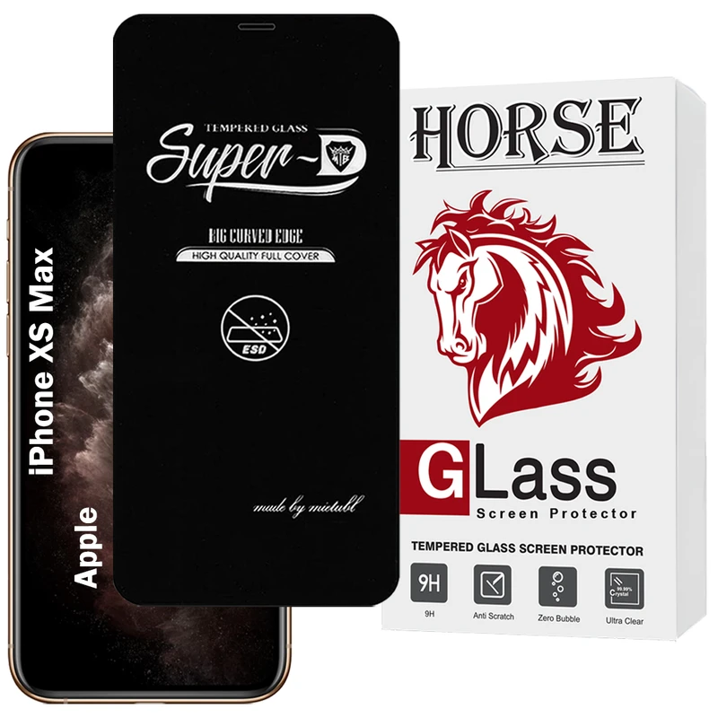 محافظ صفحه نمایش هورس مدل SUPERDNH مناسب برای گوشی موبایل اپل iPhone XS Max