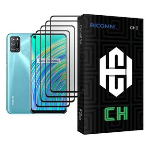 Ricomm CH Glass MIX004 Screen Protector For Realme C17 Pack Of 4