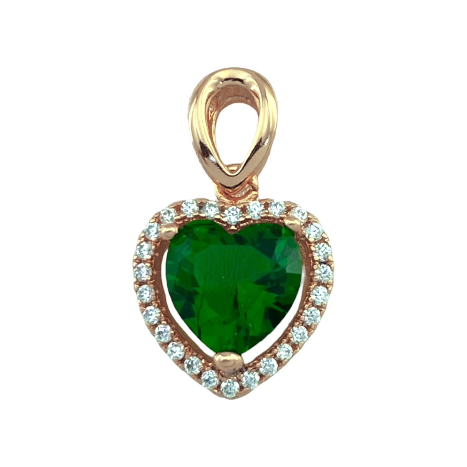 آویز گردنبند زنانه ژوپینگ مدل قلب کد N4201 -  - 1