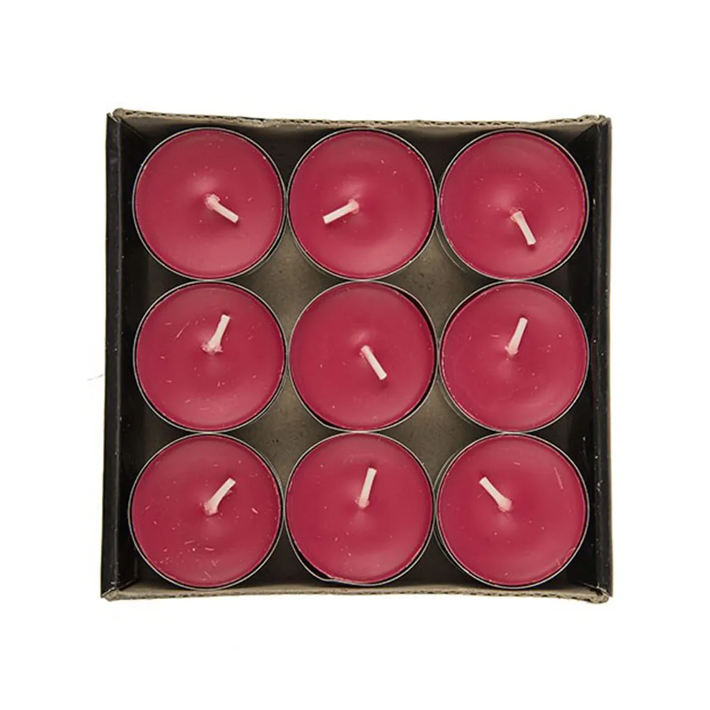 شمع وارمر سلین مدل Red Berries بسته 18 عددی