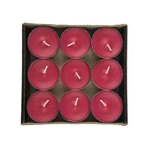 شمع وارمر سلین مدل Red Berries بسته 18 عددی