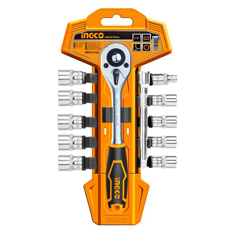 جعبه بکس اینکو مدل HKTS12122-1/2 inch مجموعه 12 عددی