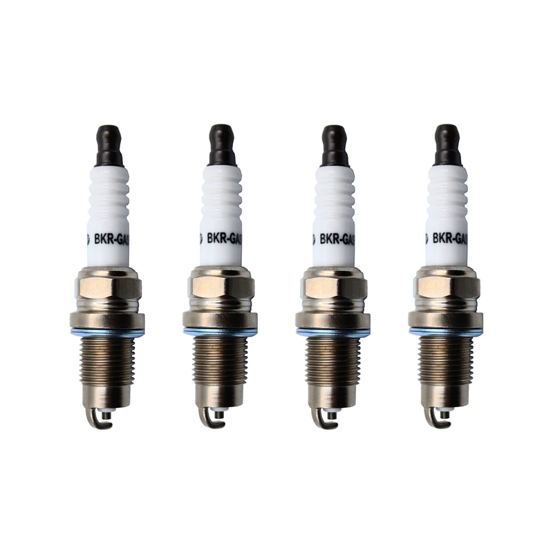 شمع خودرو تاکومی مدل دوگانه سوز پایه کوتاه بسته 4 عددی