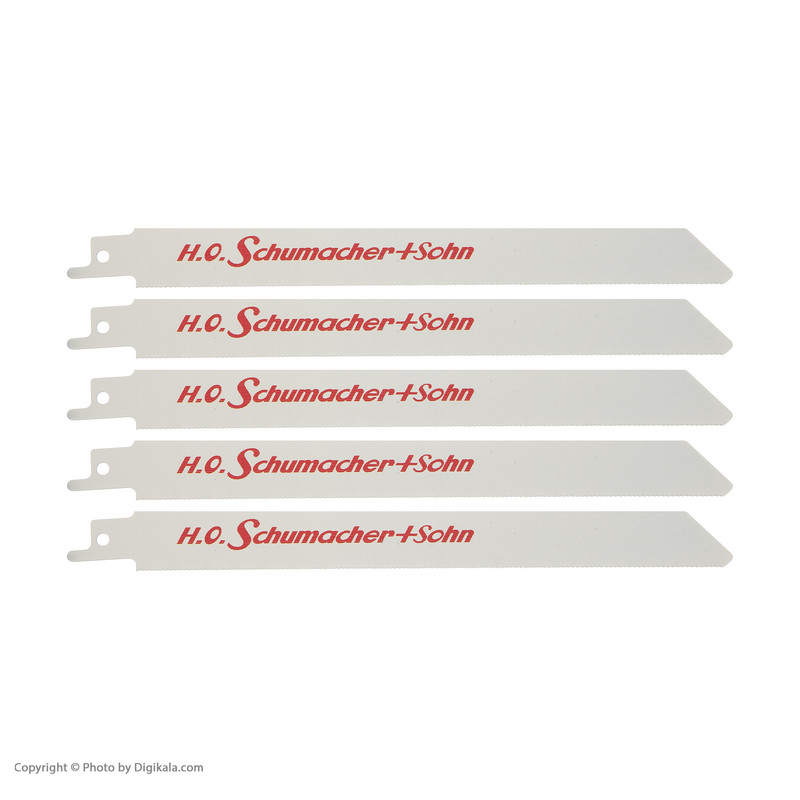 تیغه اره افقی بر اچ او شوماخر + سون مدل F18 بسته 5 عددی