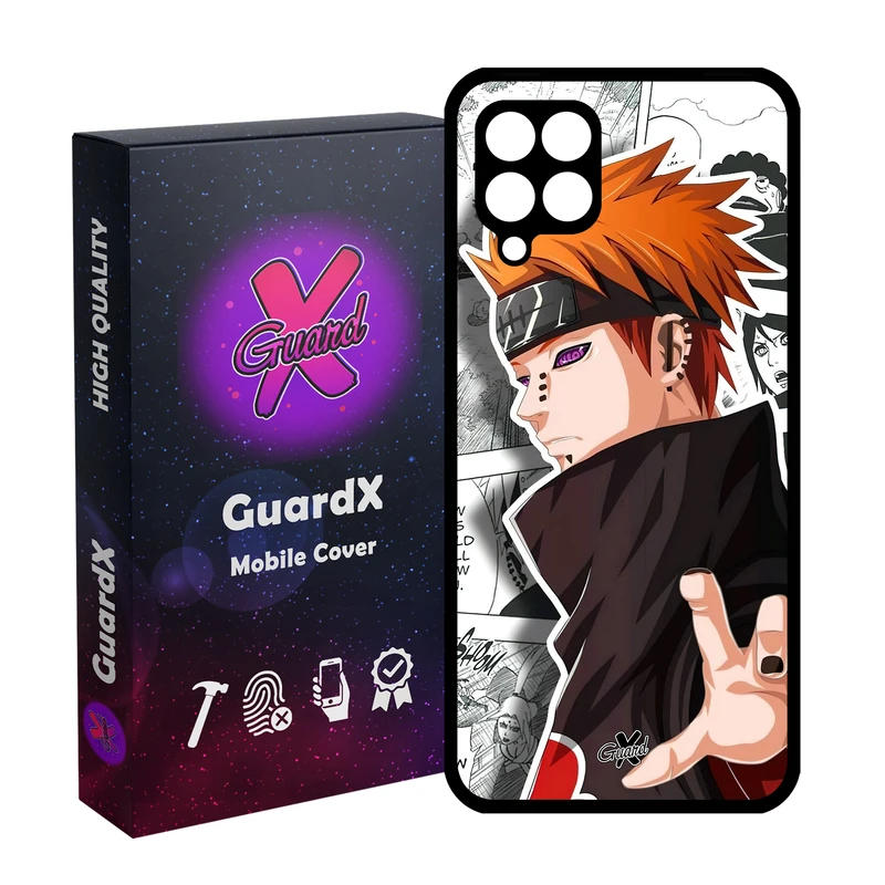کاور گارد ایکس طرح Naruto Anime مدل Glass10554 مناسب برای گوشی موبایل سامسونگ Galaxy A12/M12/F12