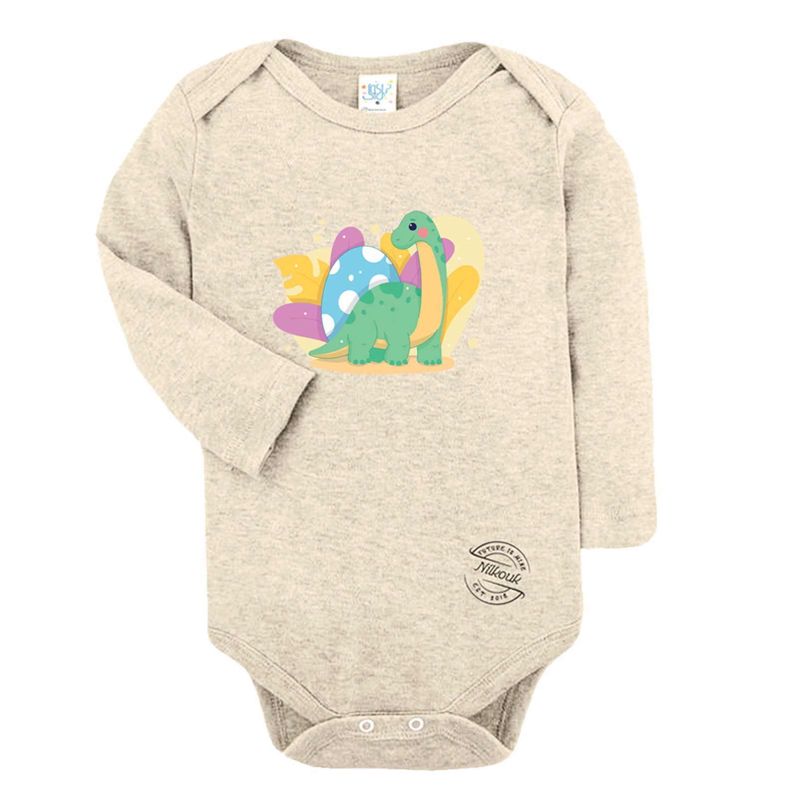 بادی نوزادی نیل کوک مدل Winter Dino مجموعه 4 عددی -  - 3