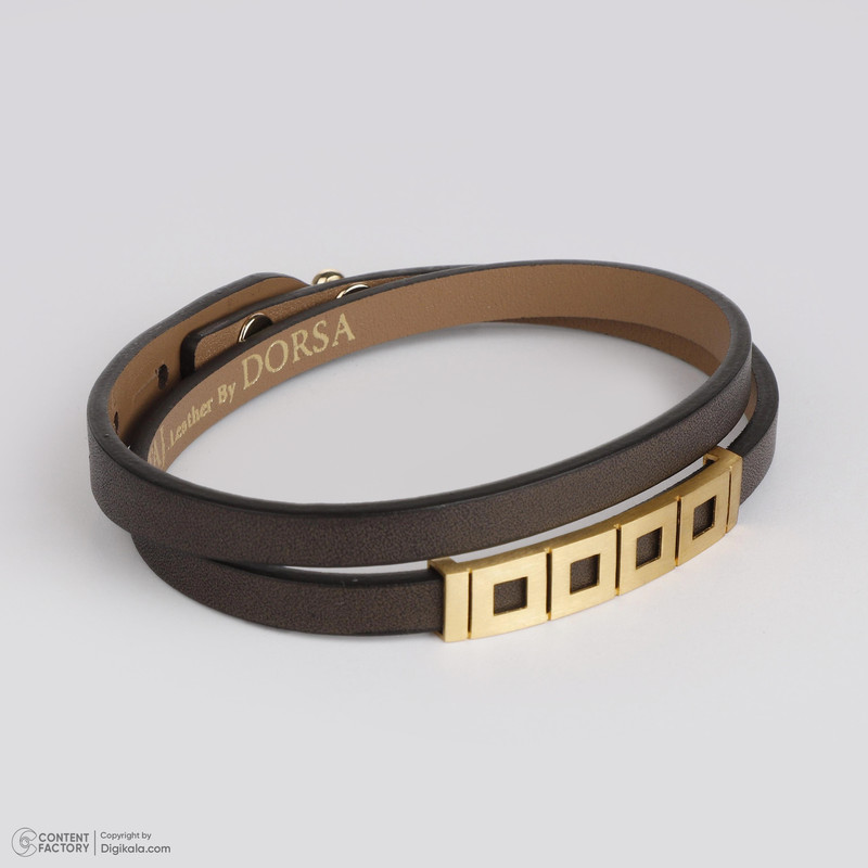 دستبند طلا 18 عیار مردانه تاج مدل G131