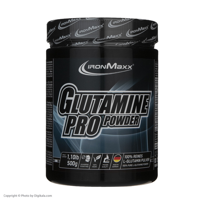 پودر گلوتامین پرو آیرون مکس - 500 گرم