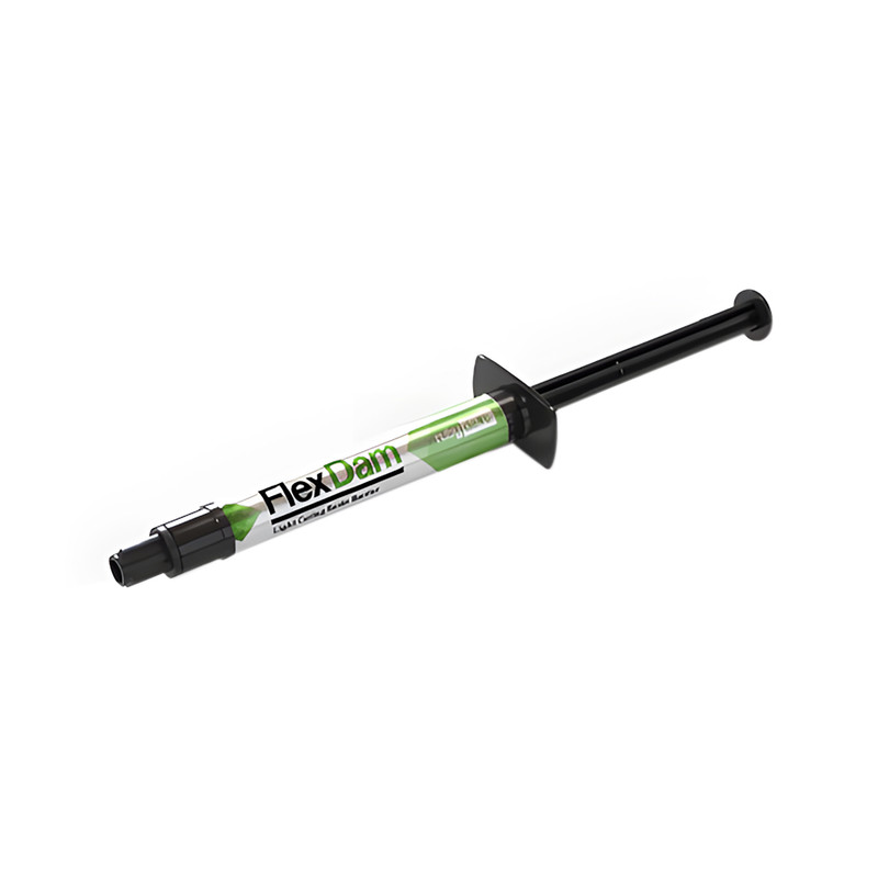 ژل محافظ لثه لایت کیور اینسیدنتال مدل Flex Dam Gingival Barrier مقدار 2 گرم